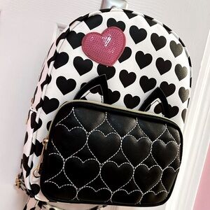 Black & White Mini Backpack